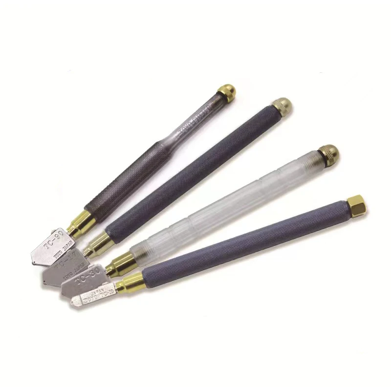 TOYO TC90 TC17 TC30 TC10 Long Service Time Straight Head Diamond Oiling Rolling Glass Cutter