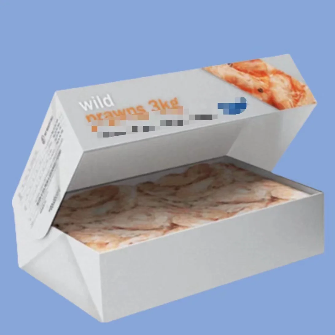 corflute correx corrugated plastic oyster seafood boxes Packaging Boxes Pp Waterproof Frozen Black Red Fish Box