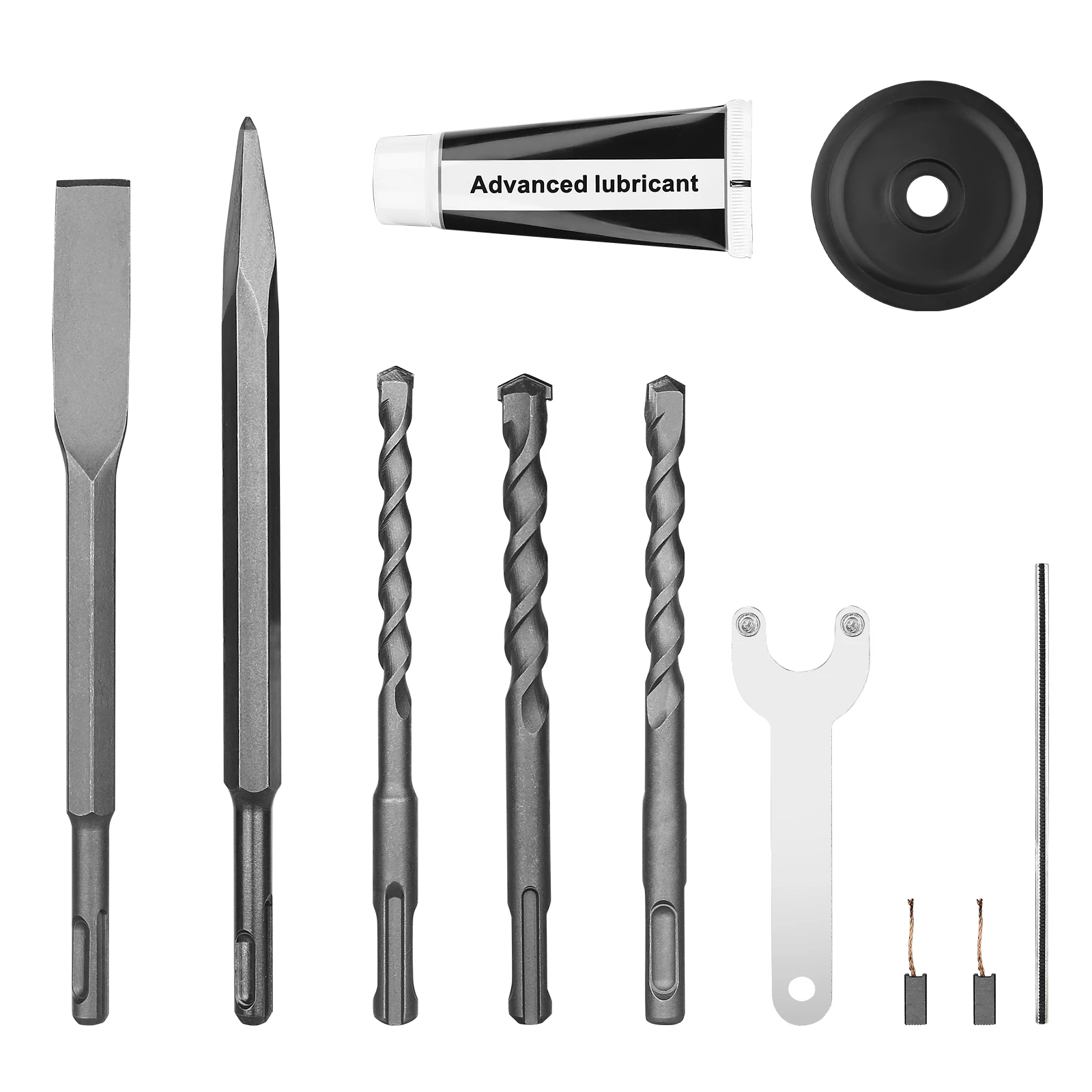 DEKO DKRH32LD15 Professional Rotary Hammer 1500W Electric Hammer Drill 300-800RPM 1500-4000BPM 0-6J Electric Power Tools