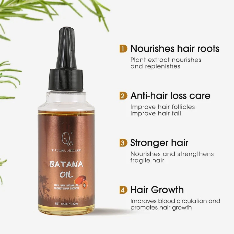High Quality Natural Organic Formula Batana Oil Rosemary Hair Elixirs Scalp Treatment Anti Loss Hair Growth Oil