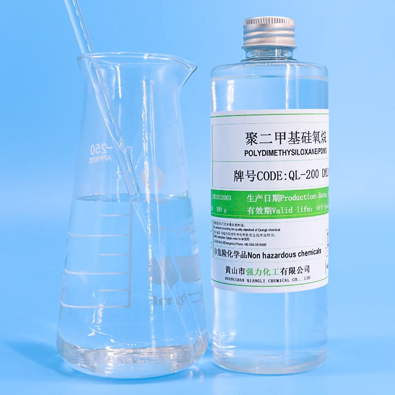 Chinese factory production Dimethicone  Excellent defoaming and anti-foaming properties PDMS silicone oil