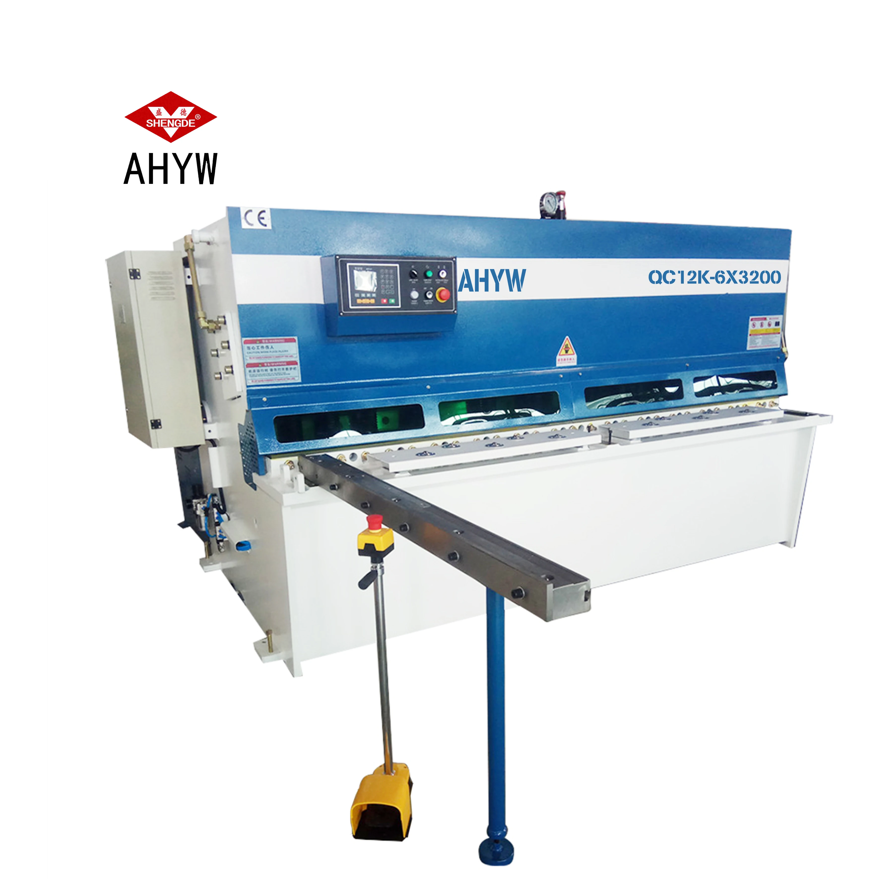 AHYW Anhui Yawei Copper plate Swing Beam Shear QC12K Series