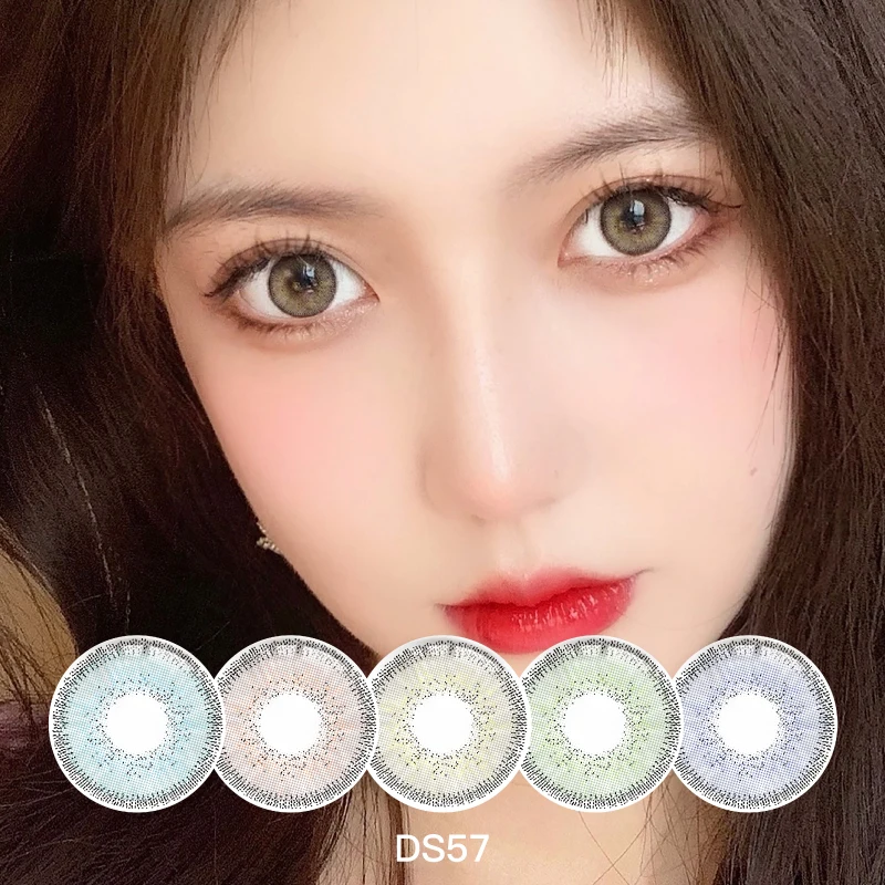 DS57 Miiemo Gray Color Lens Hot Selling Color Contact Lens Wholesale Price Monthly Contact New Arrival