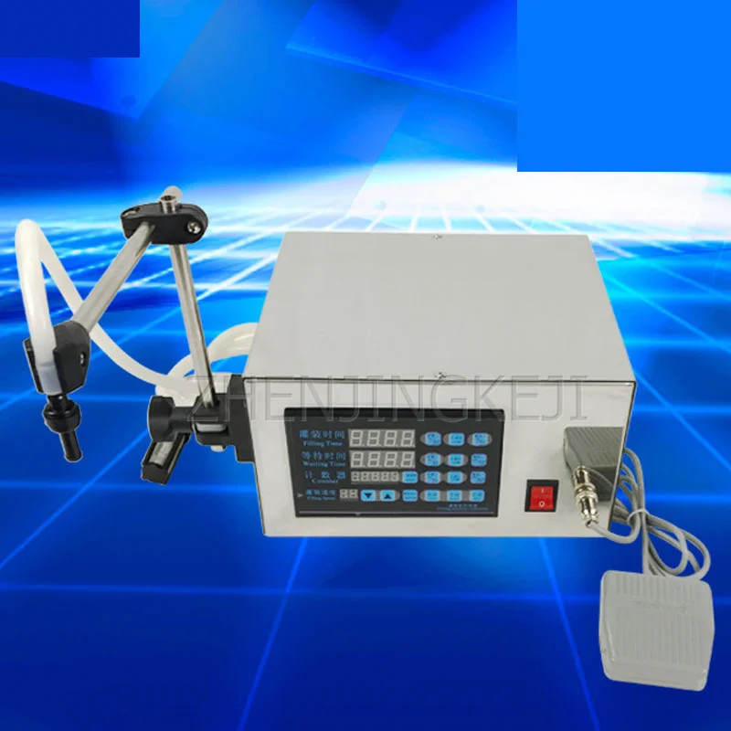 Single Head Filling Machine Single Head Small CNC Type with Piston Pump