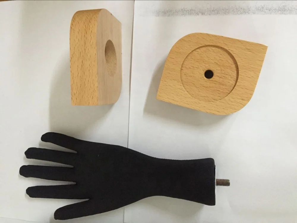 Flexible Display Hand with Base for Mannequins and Display Purposes