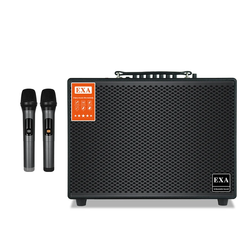 Good Selling High Quality Portable 8 Inch Black Woofer Bluetooth Speaker For Party