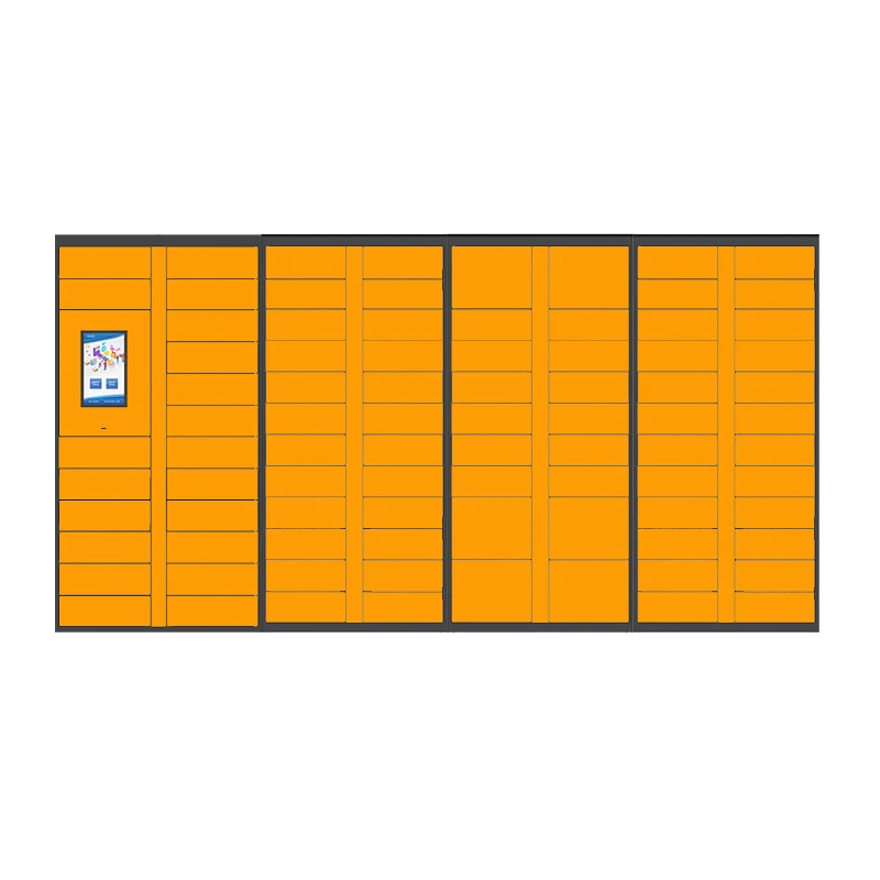 Winnsen automation digital pin code locker smart parcel delivery locker with face recognition barcode system