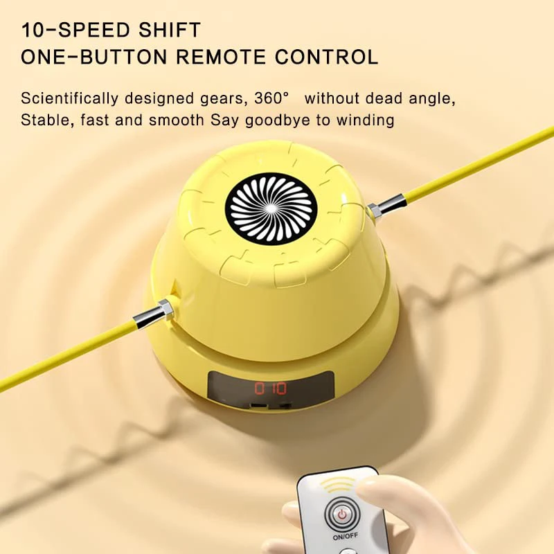 Home Workout Fitness Smart Control Rope Skipping Machine Electric Automatic Intelligent Jump Rope Machine With Counting