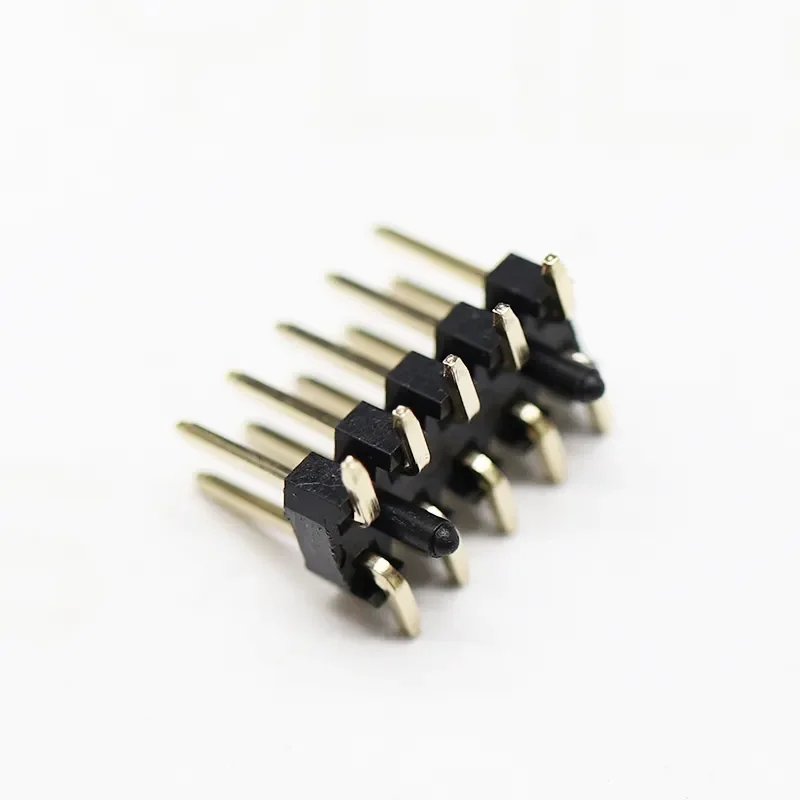 Custom pitch 2.0mm height 1.0mm 1.5mm 2.0mm positions 2-40pin PIN Header dual row  SMT with locating post Connector for PCB