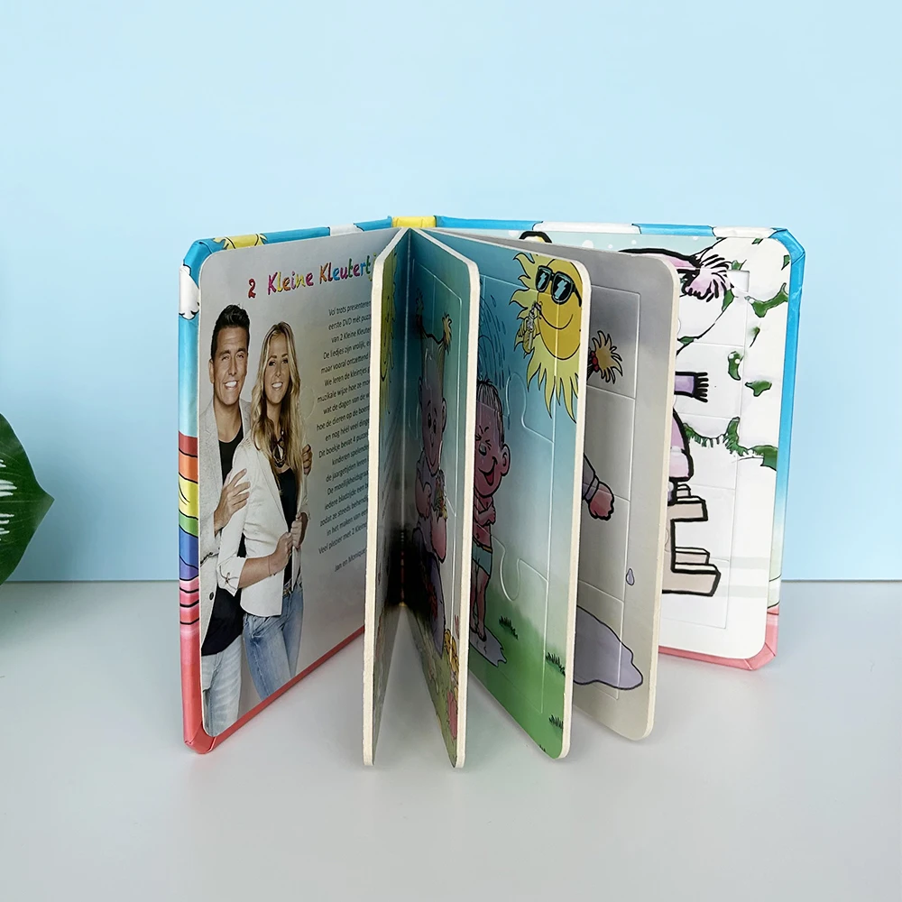 Картонная Печать Эко высокого качества за рубежом настольная книга печать по запросу детские книги в твердом переплете Картонные Книги
