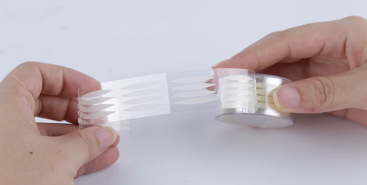 Lameila shangye Косметическая Гламурная двухсторонняя наклейка для век 300 пар рулон цвета кожи двухсторонняя лента для век A167