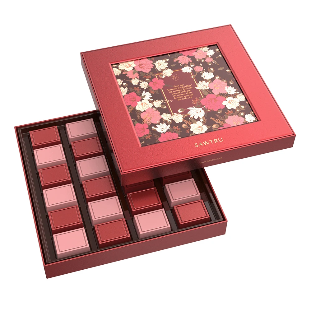 Handmade Custom Luxury Rectangular Chocolate Box Rigid Packaging Chocolate Magnetic Box