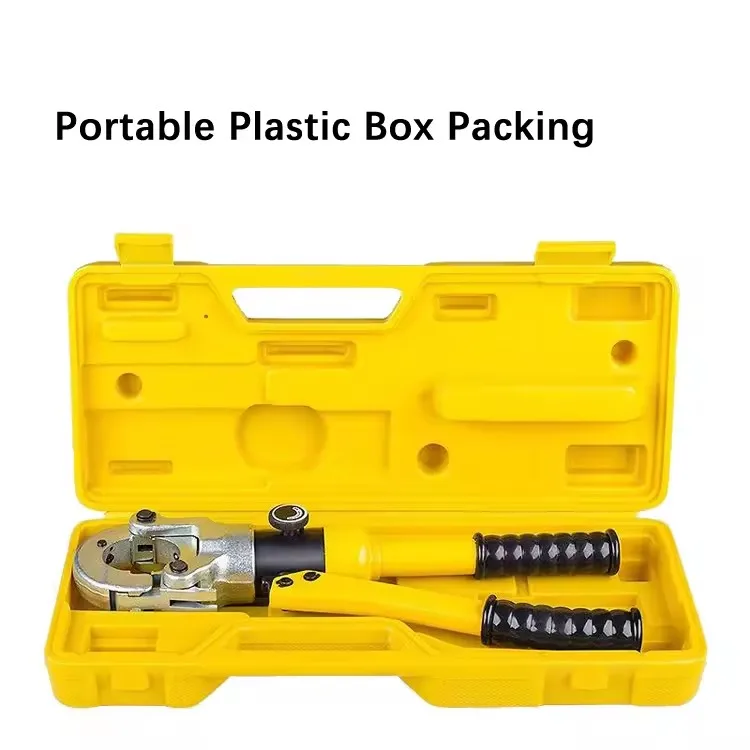 Manual Hydraulic Aluminum Plastic Pipe Crimping Plier Kit Tubes Clamper Tools 10T Stainless Steel Tube Hydraulic Pressing Pliers