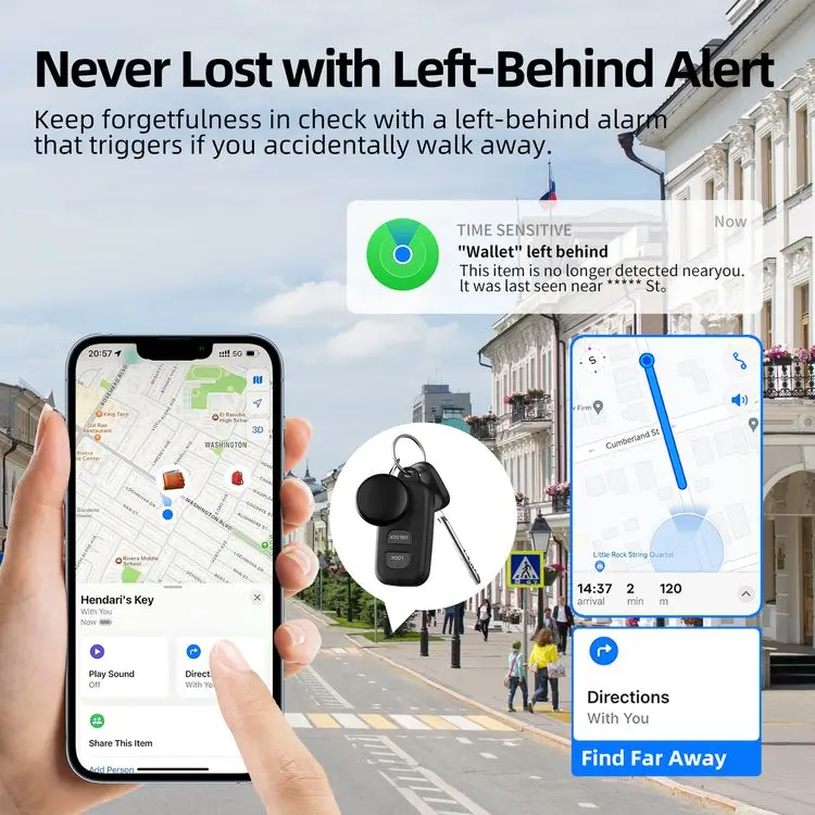 New Version Portable Wireless Anti Lost Alarm Mini Smart GPS Tracker for Luggages Kid Pet