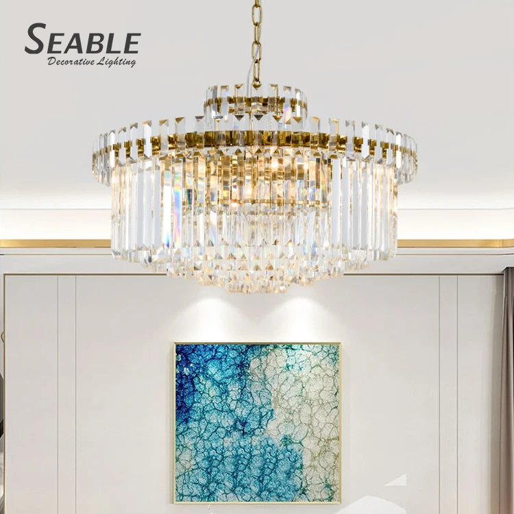 Competitive Price Indoor Decoration Fixtures Home Cafe Metal Modern Crystal Hanging