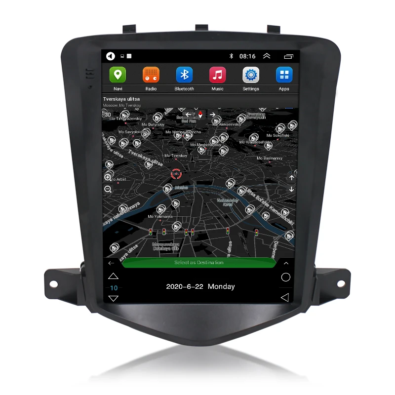 Android 11.0 Car Radio For Chevrolet Cruze J300 2008-2012 Multimedia Player 2Din stereo video 4G GPS DVD Navigation Carplay