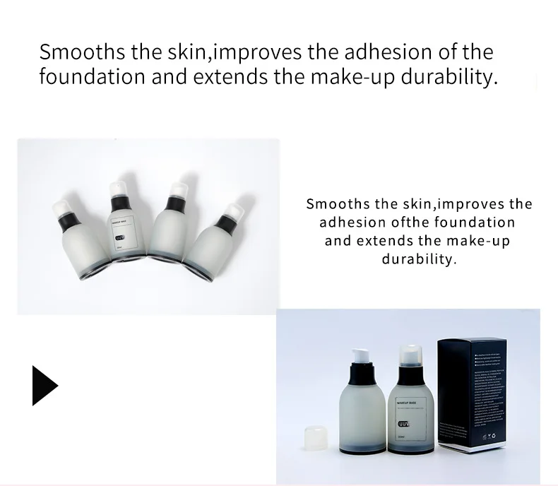 OEM/OEM Manufacturer Vegan Face Primer Makeup Base Cream Invisible Foundation base Primer