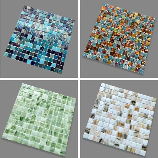 Оптовая продажа высокое качество Хрустальная мозаичная плитка для бассейна и ванной комнаты украшения дома от китайского завода