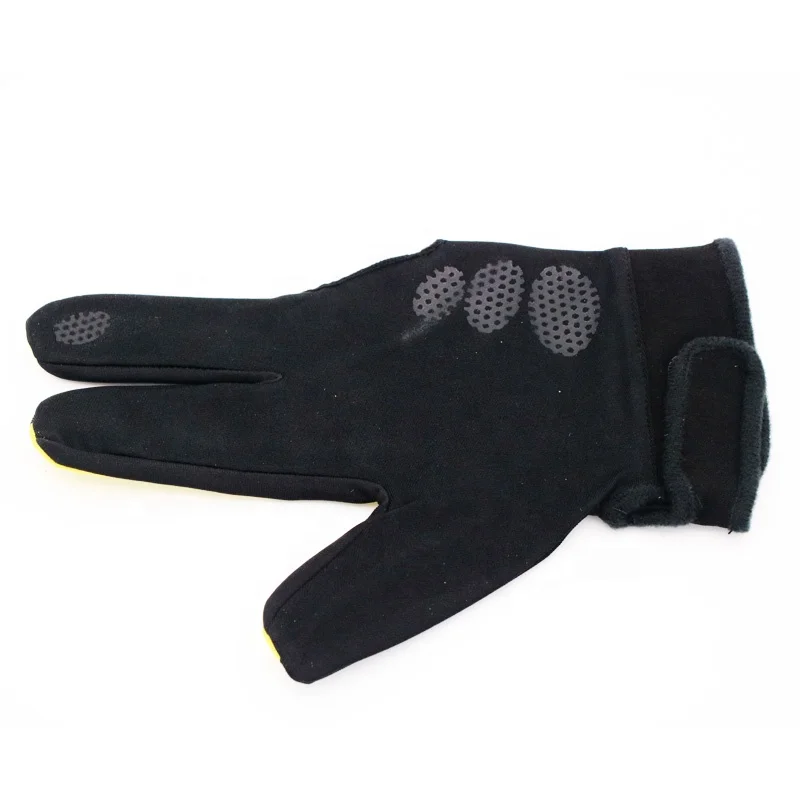 Mixed Color and High Grade Quality Brand 3 Finger Billiard Gloves
