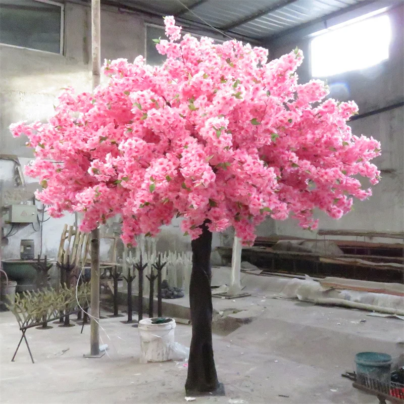 SN-F08 warm white color led cherry blossom tree light suppliers deluxe sakura cherry blossom led flower tree light suppliers