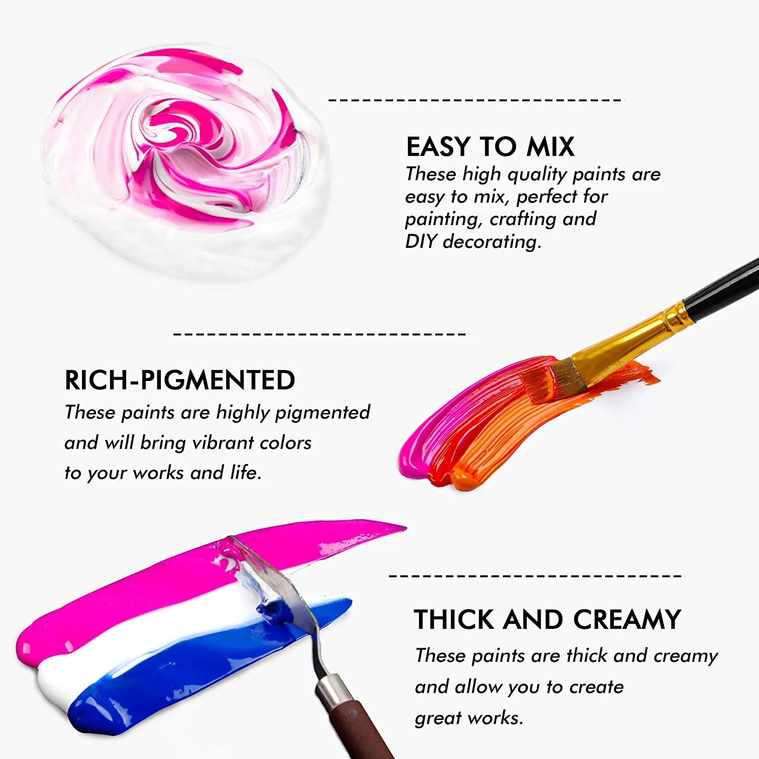 Art Supplies Acrylic Paint Acrylic Colors