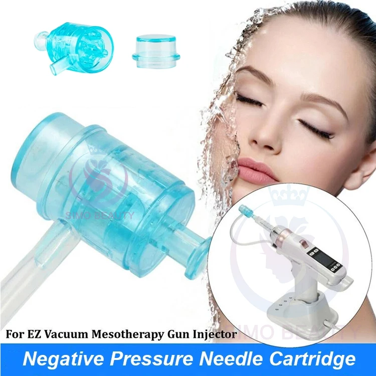 EZ Meso Gun 5 Pin Disposable Meso Needle for Hyaluronic Acid Injection Targeting Face Head Anti-Aging & Weight Loss US Plug