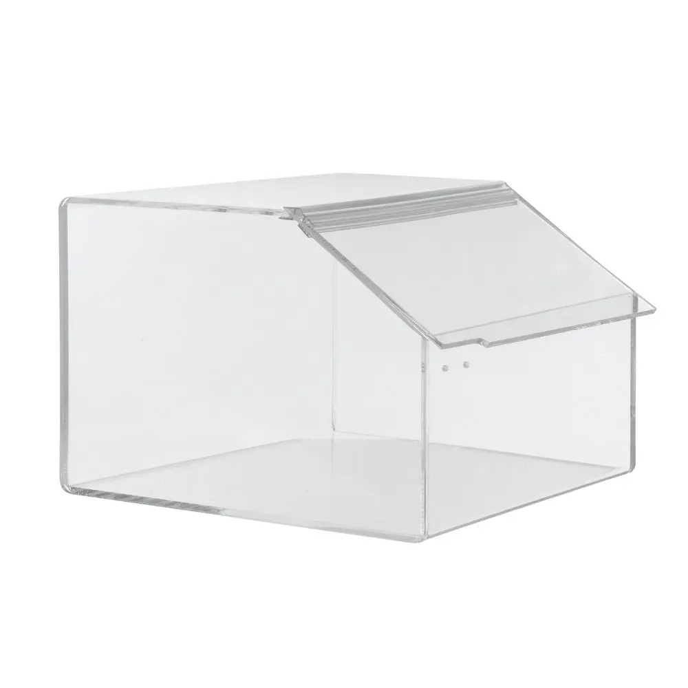 Plexiglass Candy Box Acrylic Candy Bin Dry Food Container Retail Shop Food Display Showcase