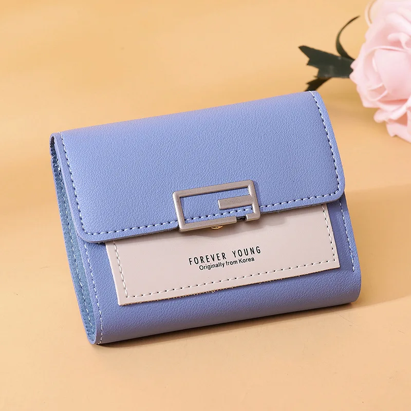 High Quality Wholesale Cheap Coin Purse Wallet Women Mini Fashion New Leather Card Wallet