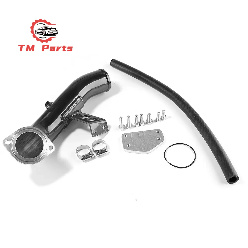 EGR Cooler EGR Kit w/ High Flow Intake for Chevrolet GM 04.5-05 Duramax Diesel LLY 6.6L Engine EGR Delete Kit