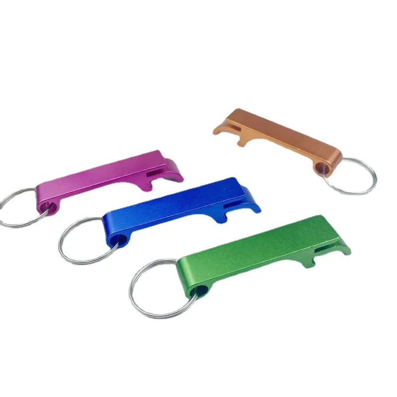 Открывалка для бутылок пива многофункциональный брелок из алюминиевого сплава рекламный подарок логотип