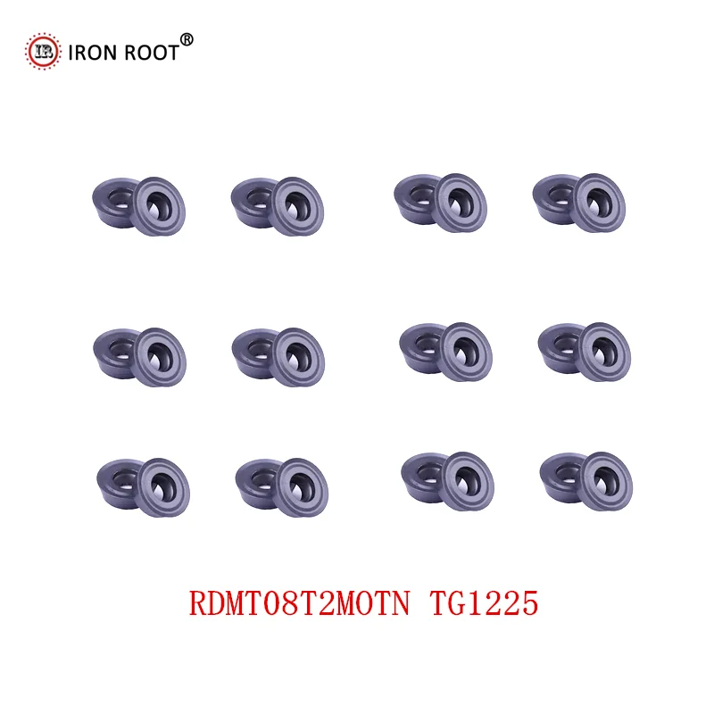 RPMT08T/RDMW08T/RPWM10T/RDMT12/RDMT16/RDMW16/ TG1225 CNC Lathe Carbide Milling Inserts Cutting Blade Tools