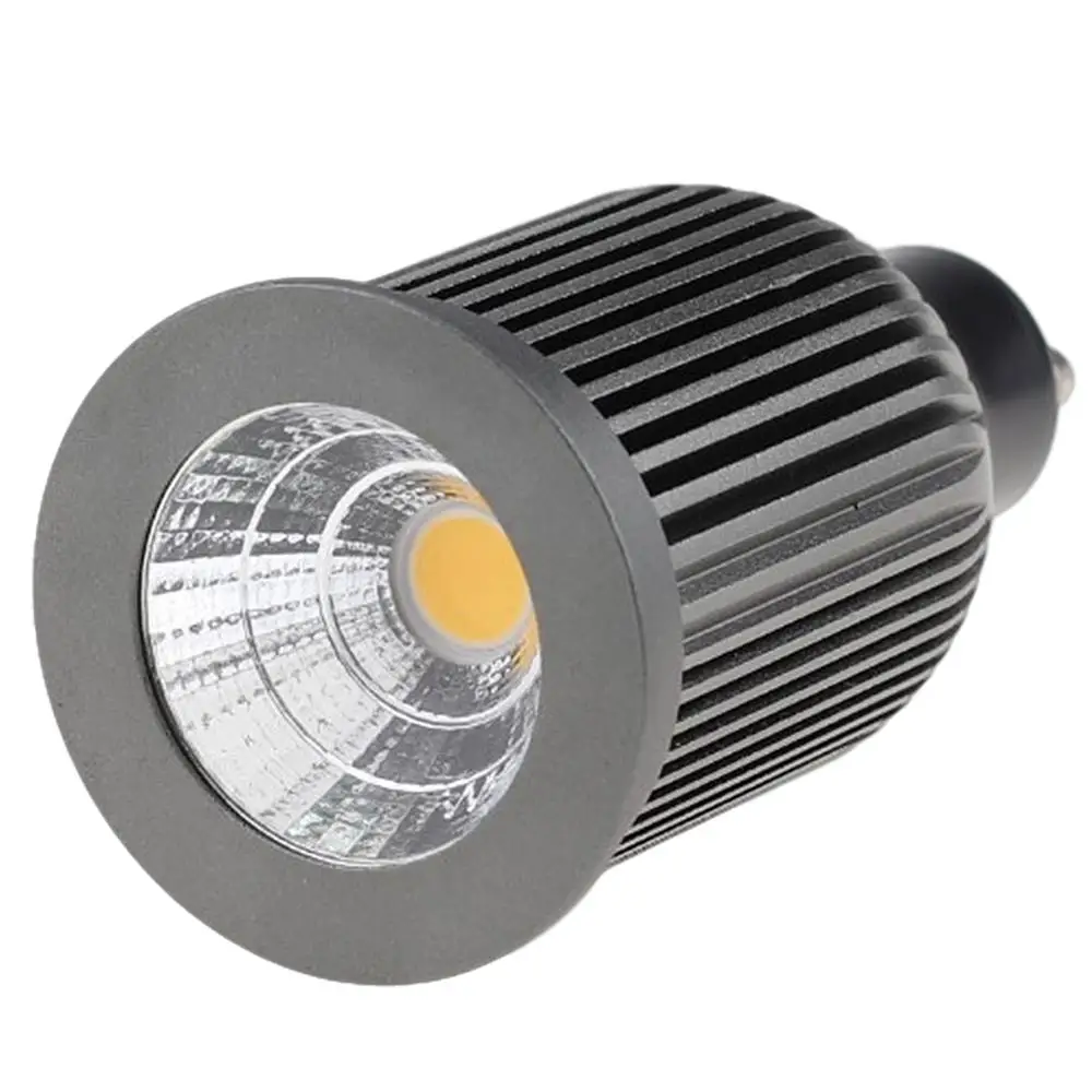 
China Manufacturer 50mm 110lm/w 12W Dimmable GU10 MR16 Halogen Cob Led Spotlight With Built-in Driver 