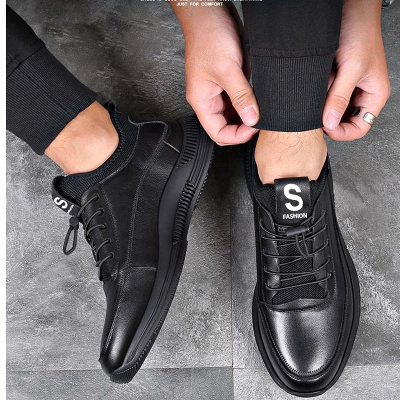 Men Walking Shoes Sneakers Korean Fashion Net Cloth Sneakers Mens Casual Sports