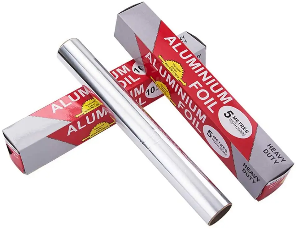 Packaging material aluminium household foil widely used for cooking freezing storing and baking