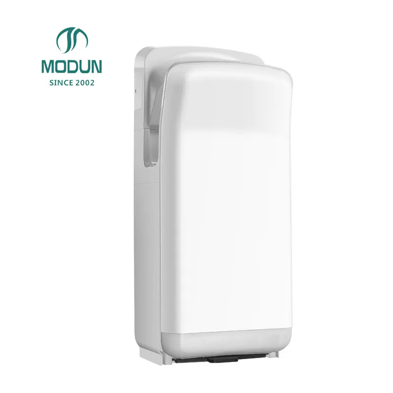 Electric Automatic Brushless Motor Hand Dryer for Hotel Toilets/Bathrooms ABS Material High Speed Warm & Cold Air