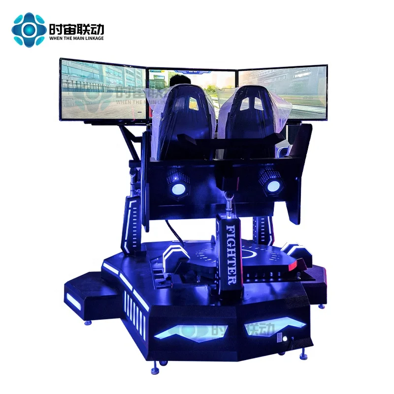 Three-screen racing three-axis dynamic vr simulator Virtual reality equipment vr game machine video game consoles factory