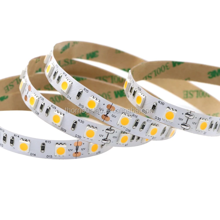 
drop strip single color dc12v smd5050 60leds led strip flexible led light 