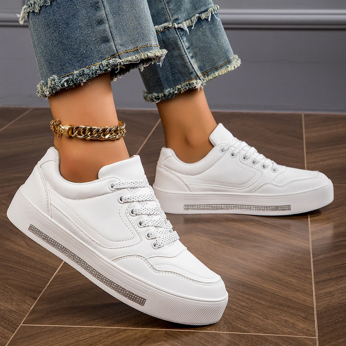 cheap shoes sneaker sport shoe ,Girls Hook-and-loop Fastener Lace Up Design Letter Graphic Lightweight Running Shoes For Spring