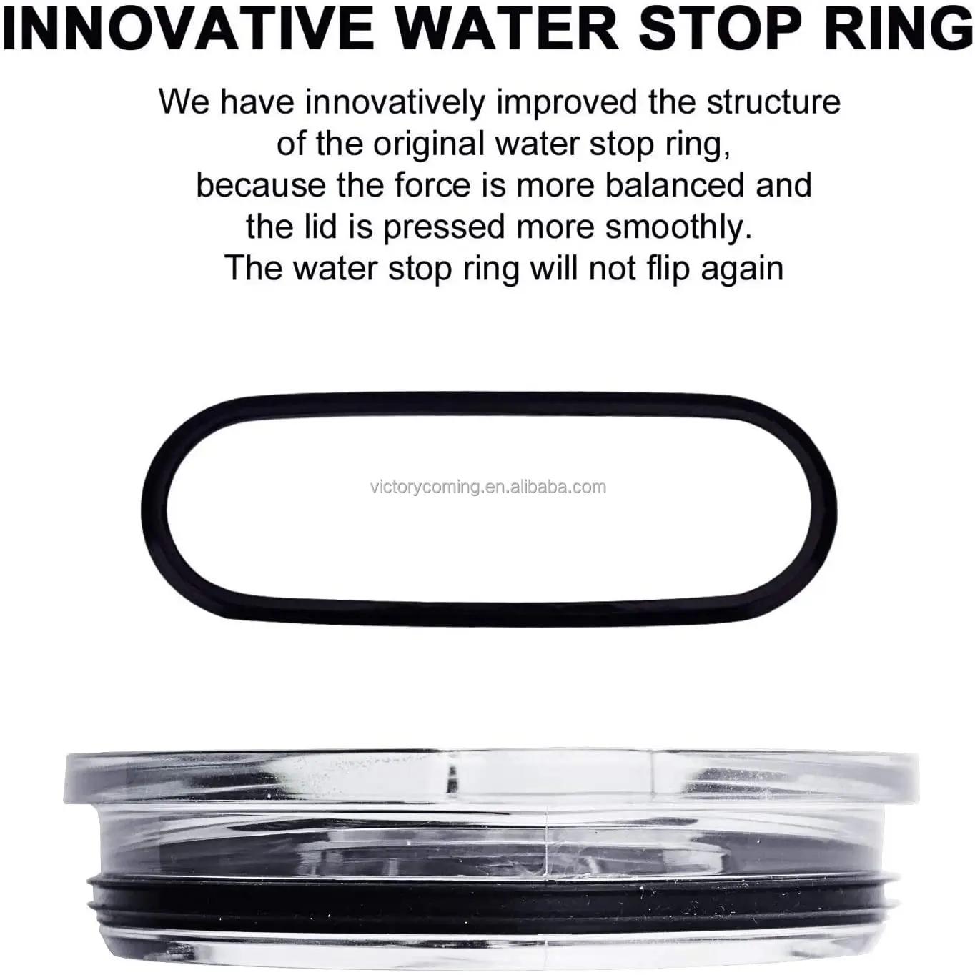 20 oz Slider Lid with Strong Magnetic Switch Pusher 20 OZ Tumbler Lid Magnetic Slider Travel Mug Lid