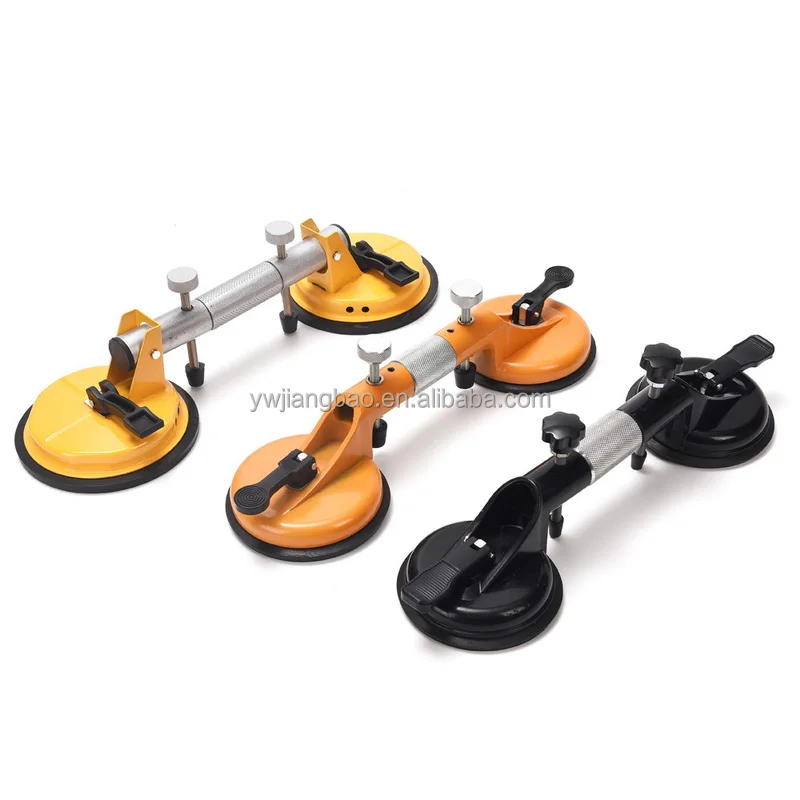 Vacuum Suction Cup Glass Lifter Ceramic Tile Carrier Sucker Plate Horizontal Suction 150KG Max Marble Granite Floor Lifting Tool