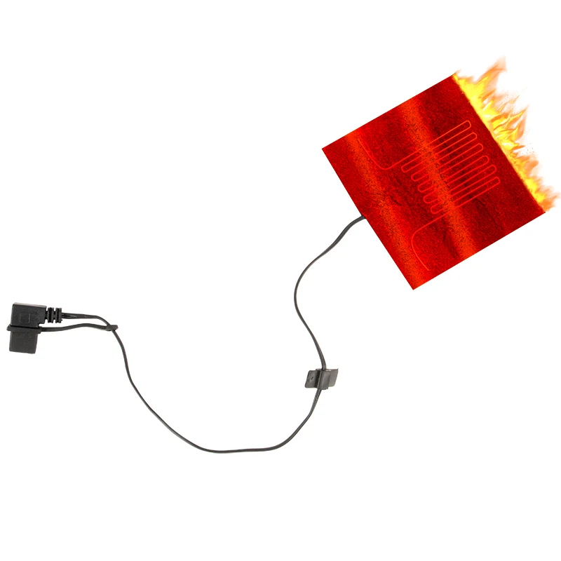 Оптовая продажа Usb Power Bank обогреватель с подогревом износ гибкий композитный волокнистый нагревательный материал для обуви Тапочки