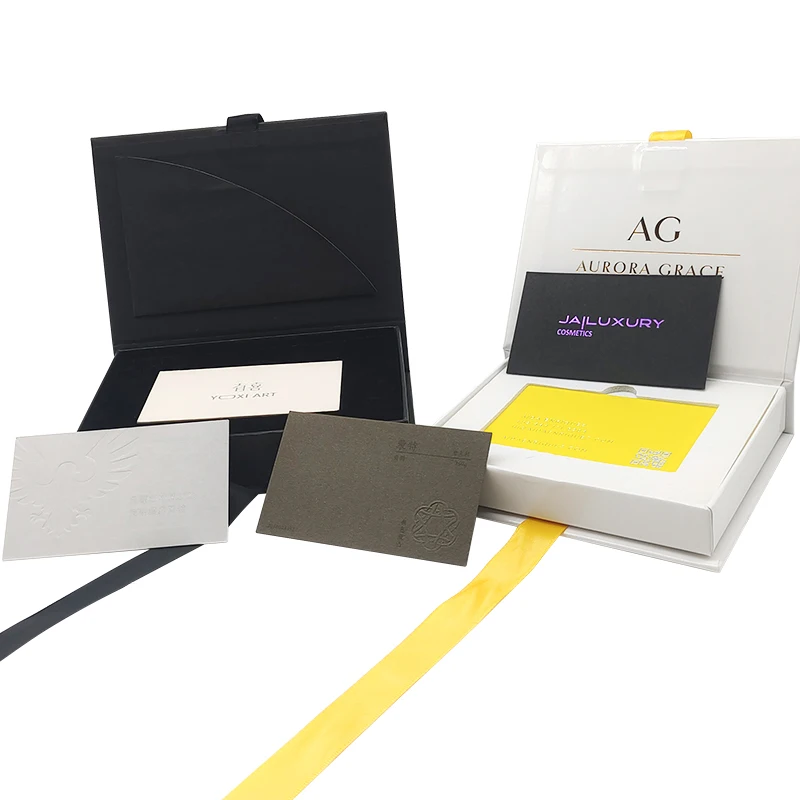 Высококачественная печать визитных карточек золотого края на заказ