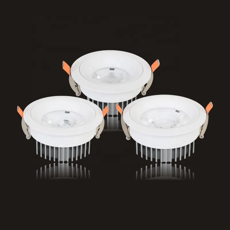 Thick material good for heat dissipation 20W Spot Light Round Downlight for project