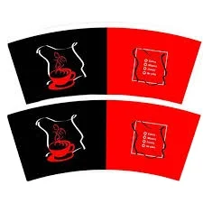 Wholesales Paper Cups Fan Raw Material Single For Coffee Paper Cup