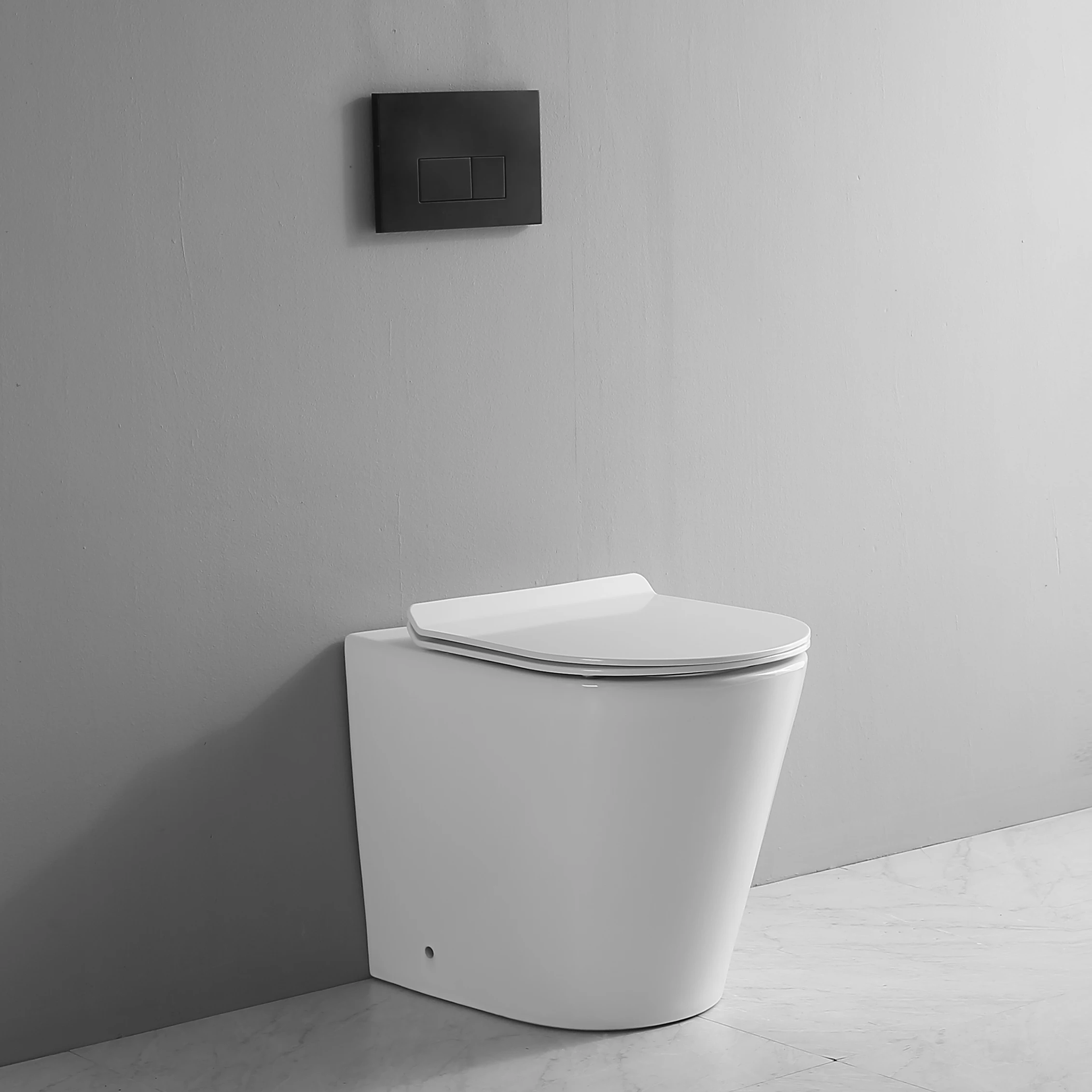 Биде для ванной комнаты хорошего качества круглой формы, настенное биде для дома, настенное биде для туалета, распродажа