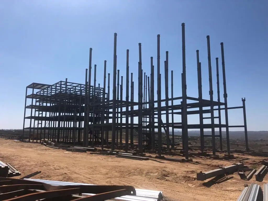 Индивидуальный коммерческий металлический строительный светильник сборный высокий стальной конструктор офисное здание