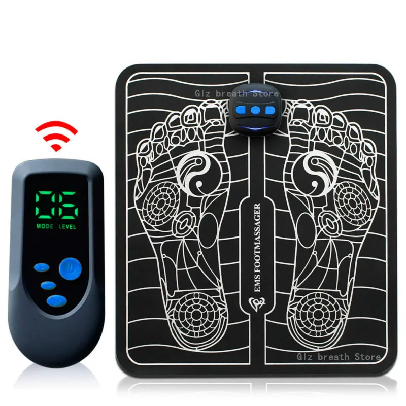 EMS массаж ног Электрический интеллигентая (ый) Пульс иглоукалывание USB зарядки улучшает циркулирование крови снимают боль в области здравоохранения