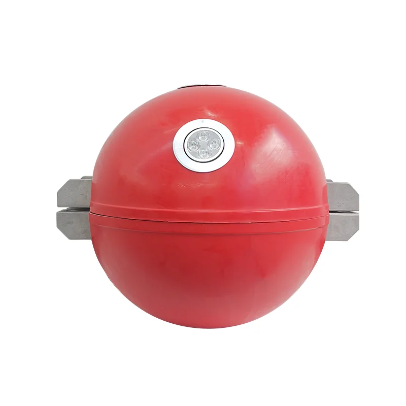 Flashing red aviation obstruction light aircraft Warning Sphere for high-voltage power line