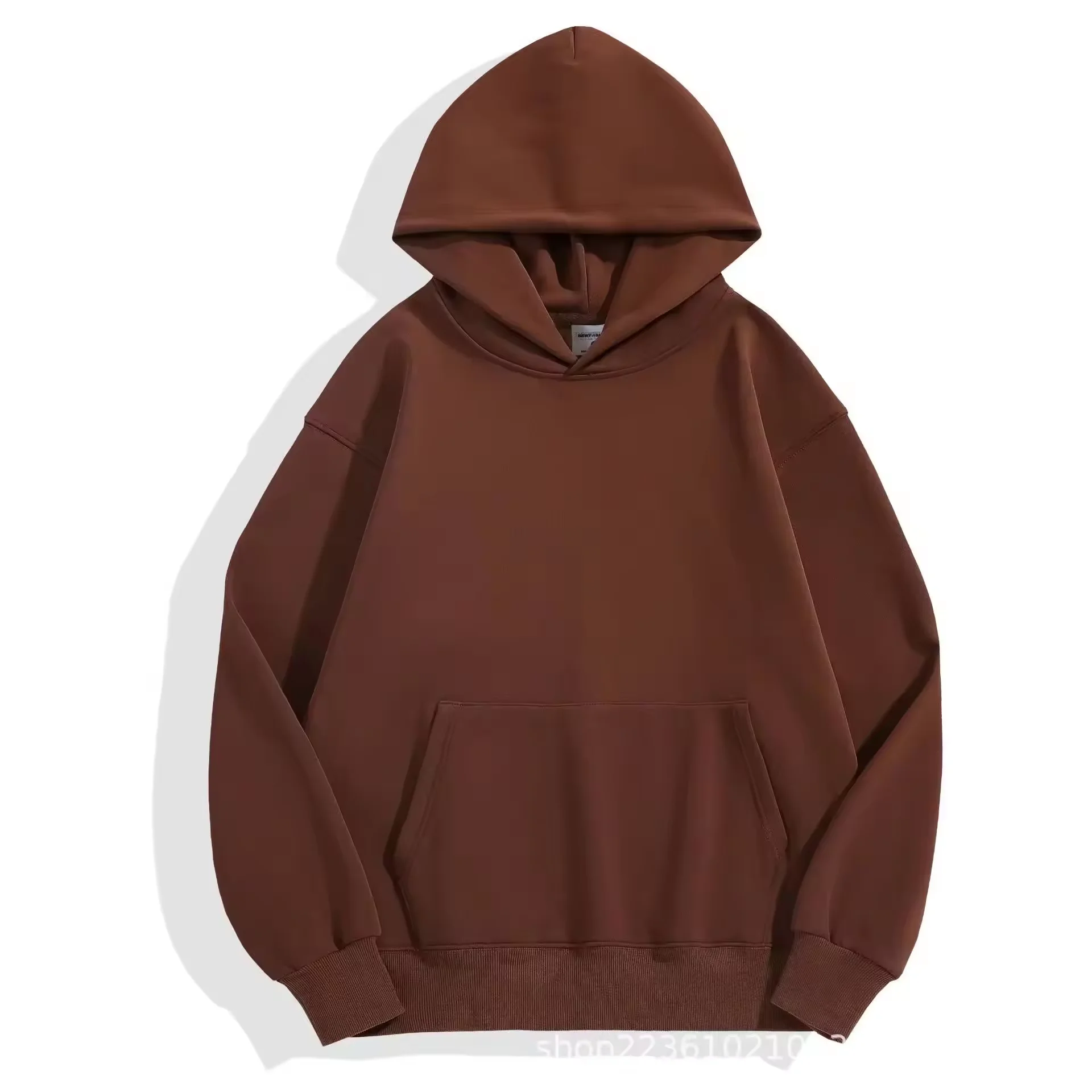 Colors Blank wholesale hoodies High Quality 500GSM Cotton Fleece Pullover Blank Oversized Hoodies