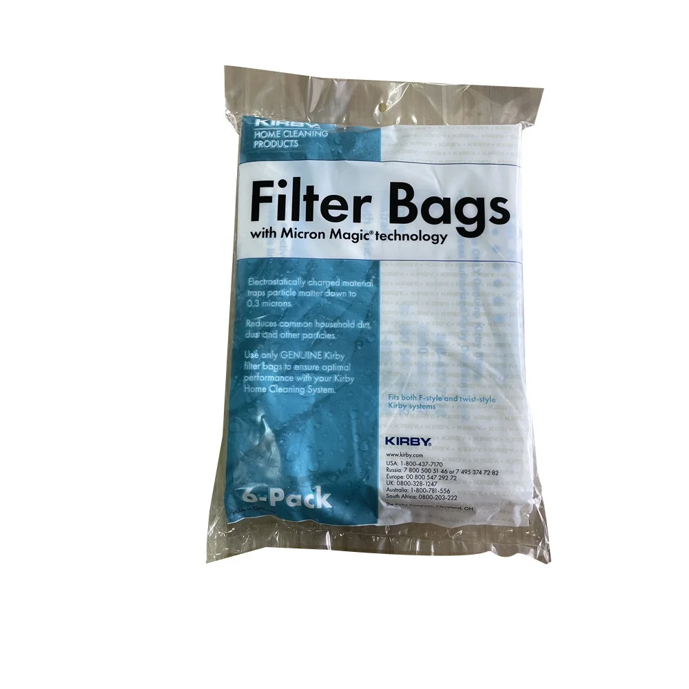 Non-woven dust bag for kirby vacuum cleaner filter bag